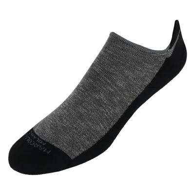 Marcoliani Men's Cushioned Bicolor Invisible Sneaker Sock (1 Pair) In Multi