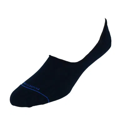 Marcoliani Men's Pima Cotton Solid Invisible Touch Sock Liners In Blue