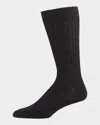 Marcoliani Wool Dress Socks In Black