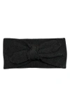 Marcus Adler Bow Headband In Black