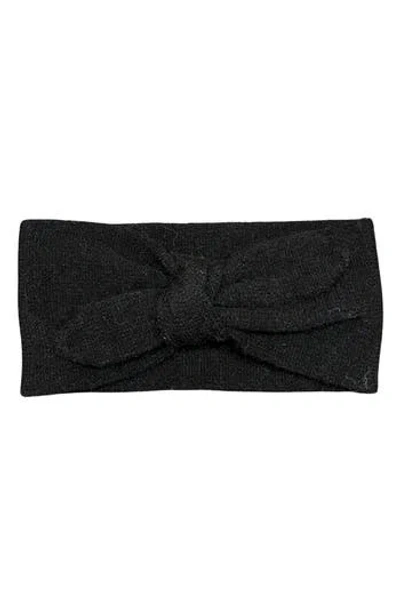 Marcus Adler Bow Headband In Black