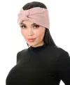 Marcus Adler Bow Headband In Blush
