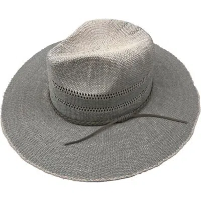 Marcus Adler Braided Band Straw Panama Hat In Blue