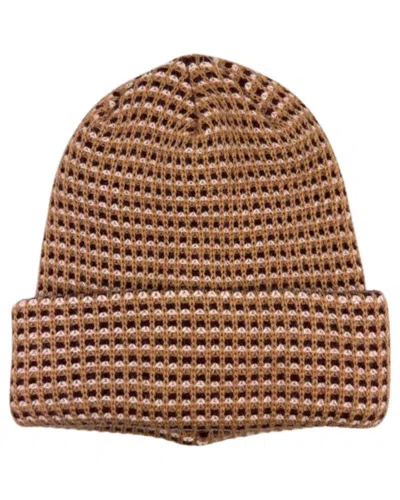 MARCUS ADLER MARCUS ADLER CHECKERED CUFF BEANIE
