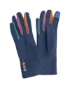 Marcus Adler Color Pop Jersey Gloves In Blue