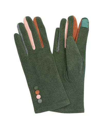 Marcus Adler Color Pop Jersey Gloves In Green