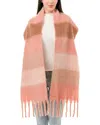 Marcus Adler Colorblocked Scarf In Pink