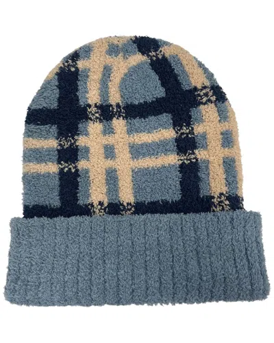 Marcus Adler Cozy Print Beanie In Blue