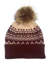 Marcus Adler Cuff Beanie In Brown