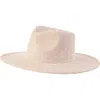 Marcus Adler Felt Panama Hat In Blush