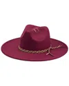 Marcus Adler Wide Brim Felt Panama Hat In Brown