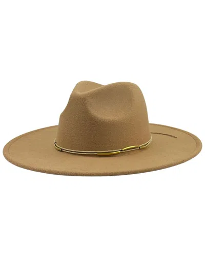 Marcus Adler Felt Panama Hat In Brown