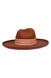 Marcus Adler Structured Felt Wool-blend Hat In Rust