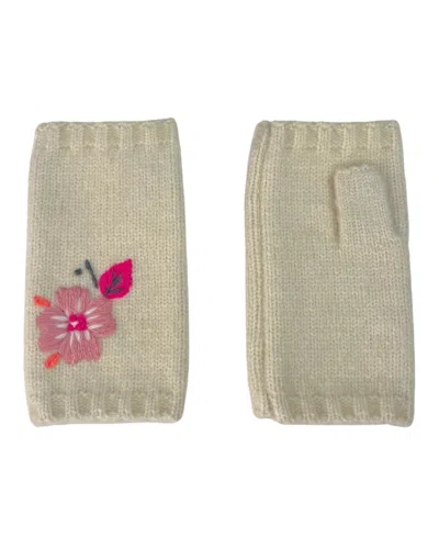 Marcus Adler Fingerless Glove In Ivory
