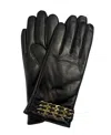 Marcus Adler Genuine Leather Glove In Black