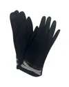 Marcus Adler Jersey Gloves In Black
