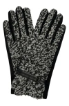 Marcus Adler Jersey Touchscreen Gloves In Black