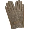 Marcus Adler Jersey Touchscreen Gloves In Taupe