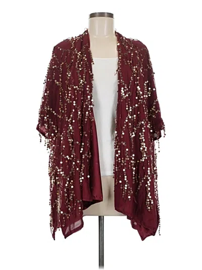 Marcus Adler Kimono In Burgundy