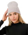 Marcus Adler Knit Cuff Beanie In Blush