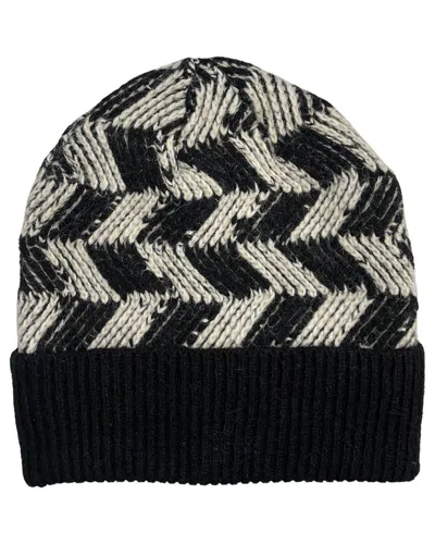MARCUS ADLER MARCUS ADLER KNIT PATTERN WOOL-BLEND BEANIE