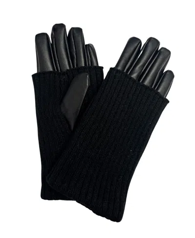 Marcus Adler Knitted Glove In Black