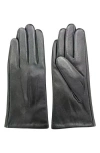 Marcus Adler Leather Gloves In Black