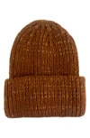 Marcus Adler Metallic Beanie In Rust