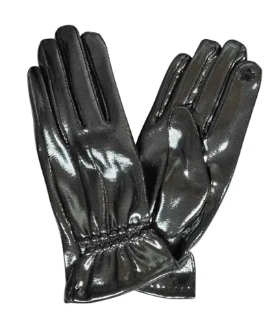 Marcus Adler Metallic Glove In Black