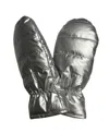 Marcus Adler Metallic Mitten In Silver
