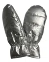 Marcus Adler Metallic Mittens In Gray