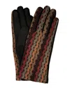Marcus Adler Open Weave Tech Glove In Multi
