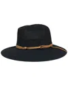 Marcus Adler Packable Straw Panama Hat In Black