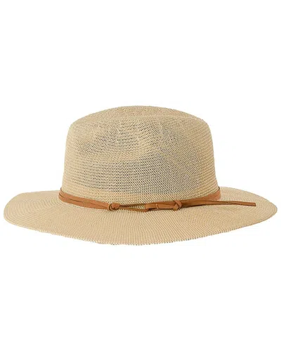 Marcus Adler Packable Straw Panama Hat In Brown