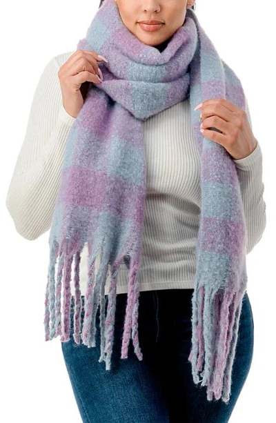 Marcus Adler Checkered Scarf In Multi