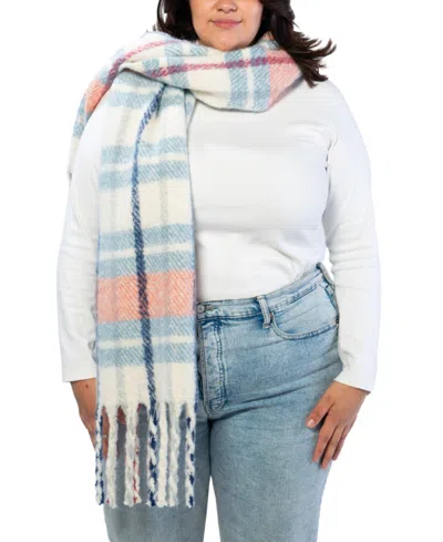 Marcus Adler Plaid Scarf In Multi