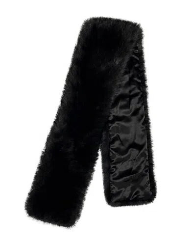 Marcus Adler Polyester Neck Loop Scarf In Black