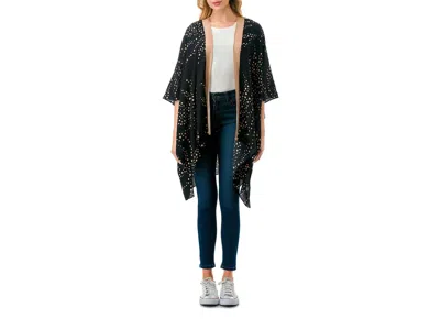 Marcus Adler Printed Kimono In Black