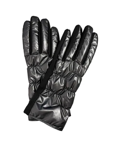 Marcus Adler Puffer Touchscreen Glove In Charcol