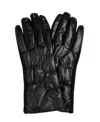 Marcus Adler Puffer Touchscreen Glove In Black