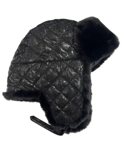 Marcus Adler Quilted Trapper In Black