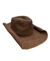 Marcus Adler Raffia Cowboy Hat In Brown