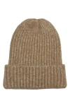 Marcus Adler Rib Knit Beanie In Camel