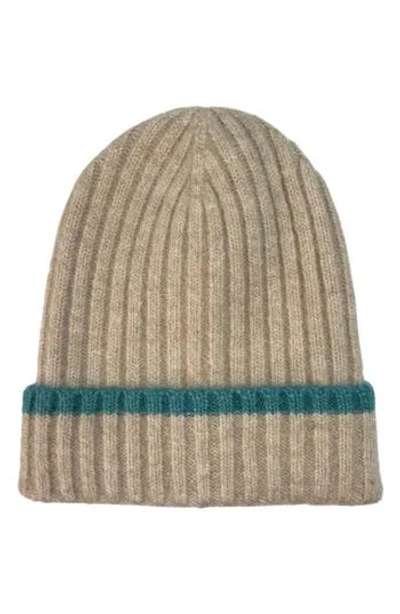 Marcus Adler Rib Knit Beanie In Taupe