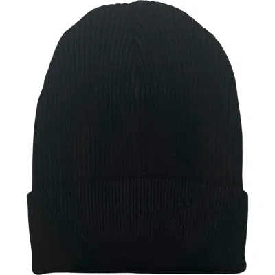 Marcus Adler Rib Knit Cuff Beanie In Black