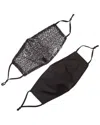 Marcus Adler Set Of 2 Cloth Face Masks In Black