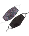 Marcus Adler Set Of 2 Cloth Face Masks In Black