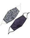 Marcus Adler Set Of 2 Cloth Face Masks In Blue