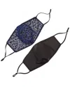 Marcus Adler Set Of 2 Cloth Face Masks In Blue