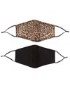 Marcus Adler Set Of 2 Cloth Face Masks In Brown